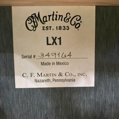 アコースティックギター　Martin&co LX1 Little Martin【トレファク堺福田店】の画像