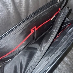 クロコダイル　ビジネスバッグ　ブラックの画像