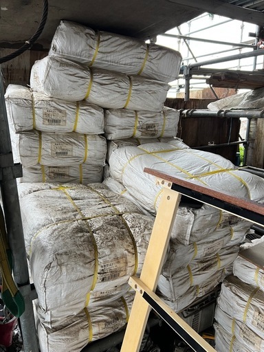 飛散防止ネット（白）3.6m x 5.4m 5枚入り
