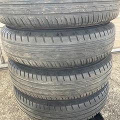 JB23W スズキ ジムニー 夏タイヤ 純正鉄板ホイール付き 4本セット TOYO PROXES CF2 SUV 175/80R16 2016年製 の画像