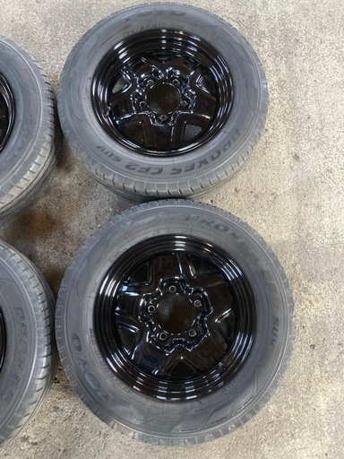 JB23W スズキ ジムニー 夏タイヤ 純正鉄板ホイール付き 4本セット TOYO PROXES CF2 SUV 175/80R16 