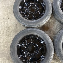 JB23W スズキ ジムニー 夏タイヤ 純正鉄板ホイール付き 4本セット TOYO PROXES CF2 SUV 175/80R16 2016年製 の画像