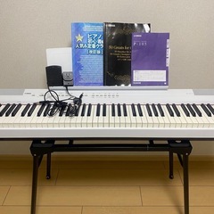 YAMAHA  ピアノP-105 ホワイトの画像