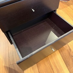 木製棚　2段の画像