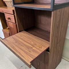 焦茶のキッチン収納/ラックの画像