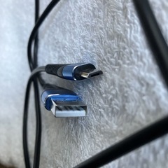 ※難あり USB-A to Micro USB-B ケーブル 全長約110㎝の画像