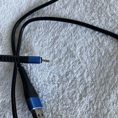 ※難あり USB-A to Micro USB-B ケーブル 全長約110㎝の画像