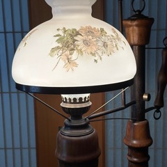 アールヌーボー風ランプの画像