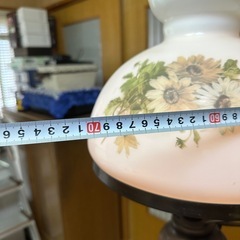 アールヌーボー風ランプの画像