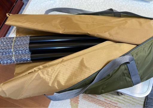 未使用大型イグニオタープ、ポール付き