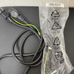 AC電源ケーブル 2本 1本未開封の画像