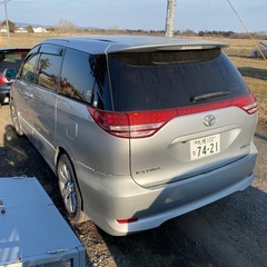 1ナンバー貨物登録エスティマ アエラス検付の画像