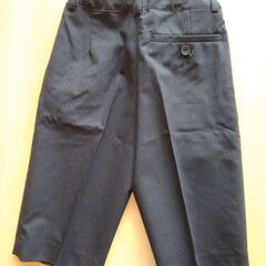 入学式　フォーマル　半ズボン　ハーフパンツ　130　男の子　コムサイズム　黒　試着可の画像