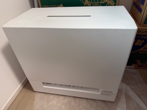 食洗機　卓上型食器洗い乾燥機　パナソニック「NP-TSK1-W」