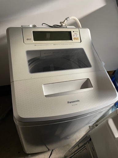 パナソニック 8.0kg 全自動電気洗濯機 NA-SJFA803 日本製