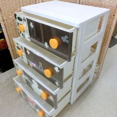 ■ キャラクターチェスト 4段 ミッキーマウス 幅55cm タンス チェスト アイリスオーヤマ 札幌 西区 西野店の画像