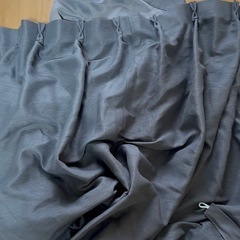 グレー　遮光カーテン長さ200✖︎横100位　１枚の画像