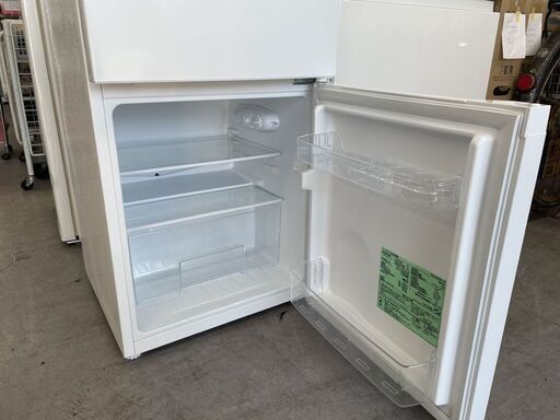 アイリスオーヤマ 2ドア 冷蔵庫 87L 2025年製 PRC-B092D-W 80Lクラス 