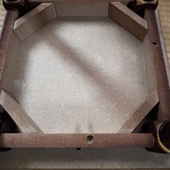 装飾用 高めの台（濃い赤色）軽量・分解可能の画像