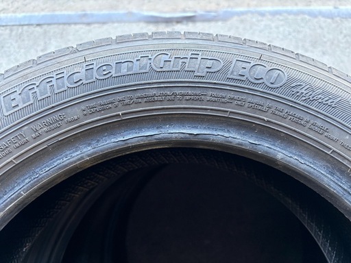 2023年製 GOODYEAR 155/65R14 4本 夏タイヤ中古 9分山 軽自動車に