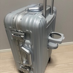 シルバー アルミ キャリーケース Sサイズ　新品の画像