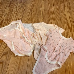 ベビー服　　70cm 女の子　赤ちゃん　新生児　冬服ロンパースの画像