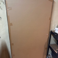 未使用品　パーテーション　1600✖️900   ホワイト　脚付きの画像