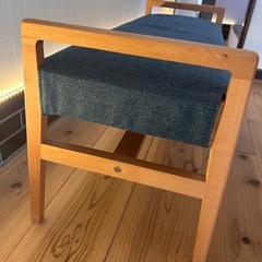 🌈美品✨ 1m長椅子 ✨座り心地良いクッション  の画像