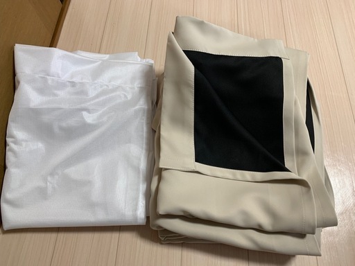 カーテン レースセット2set