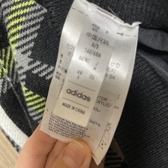 美品‼️adidas golf チェック　上下セットアップ　Mサイズの画像