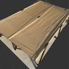 ロゴス　折りたたみダブルコット の画像