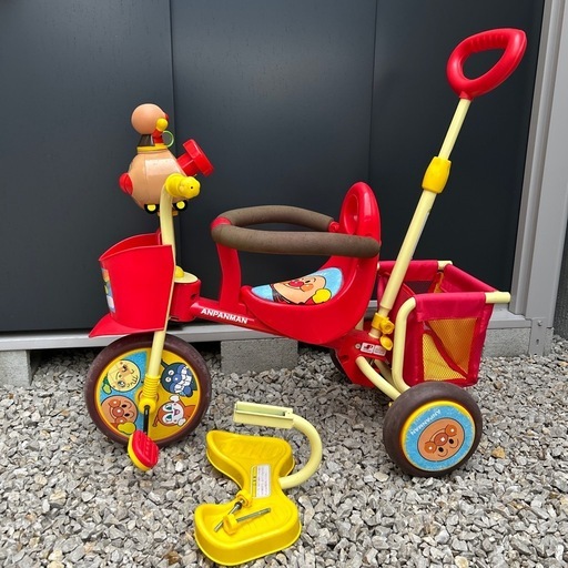 アンパンマン　三輪車　手押し車　散歩　キッズ