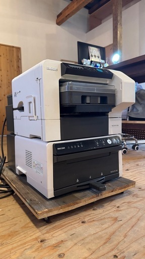 【即導入可】リコー ガーメントプリンターセット Ri100 & Rh100｜付属品多数｜要メンテ