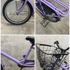 軽快車 紫 20インチの画像