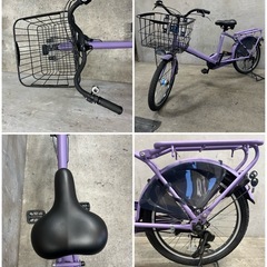 軽快車 紫 20インチの画像