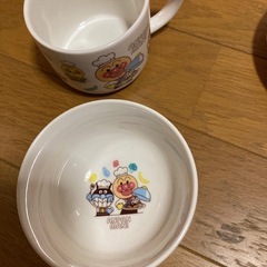 すかいらーくアンパンマン食器6点セットの画像