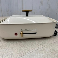 JENICA ホットプレート JC-HP01-WH 21年製 たこ焼きプレートの画像