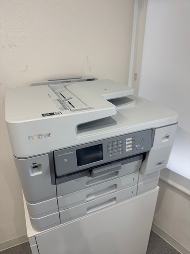 【美品】brother MFC-J7600CDW A3対応 インクジェット複合機｜FAX・ADF・自動両面・3段トレイ