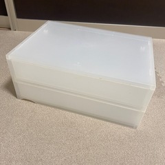 無印良品　引き出し収納の画像