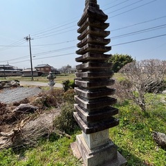 石　庭　灯籠の画像