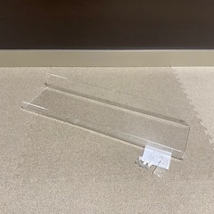 壁に無印良品　付けられるアクリルディスプレイ　コの字型の画像