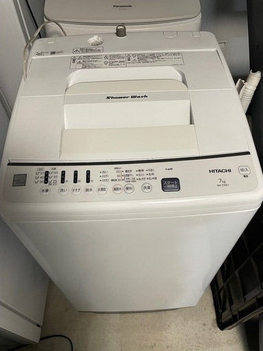 2021年製 日立 7.0kg 全自動電気洗濯機 NW-Z70E7 シャワーウォッシュ