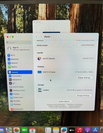 MacBook Pro 15インチ 2018年モデル i7 16GB 256GB