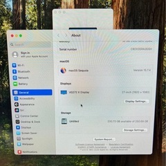 MacBook Pro 15インチ 2018年モデル i7 16GB 256GBの画像