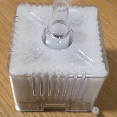 GEX 活性炭マット 3個パック　ろ過　セット　エサ付き（１/3使用）の画像