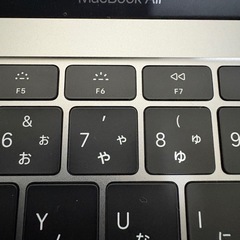 壊れたMacBookAIR 2019の画像