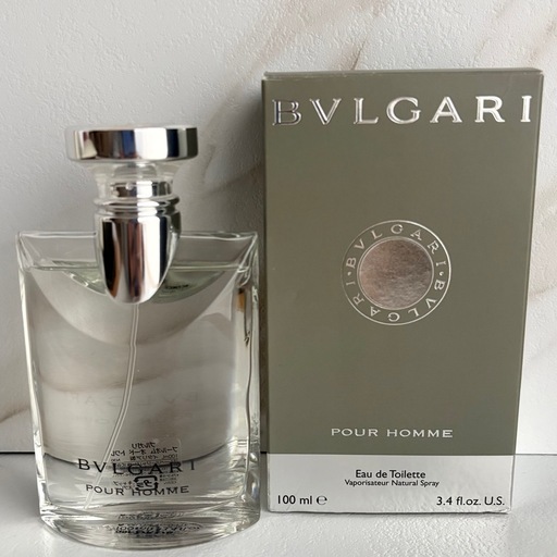 ☆現金払い可能☆【ほぼ満量】BVLGARI  プールオム オードトワレ 香水 100ml 
