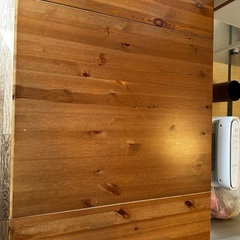 IKEAダイニングテーブル／椅子2脚の画像