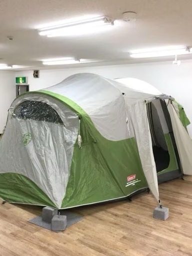 Coleman 8人用テント＋SOUTH FIELD マット セット