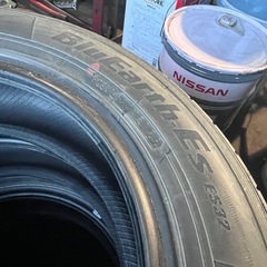 【夏タイヤ4本セット】YOKOHAMA BluEarth-Es ES32 155/65R14 2022年21週目製 夏タイヤ サマータイヤ 4本セット 中古 の画像